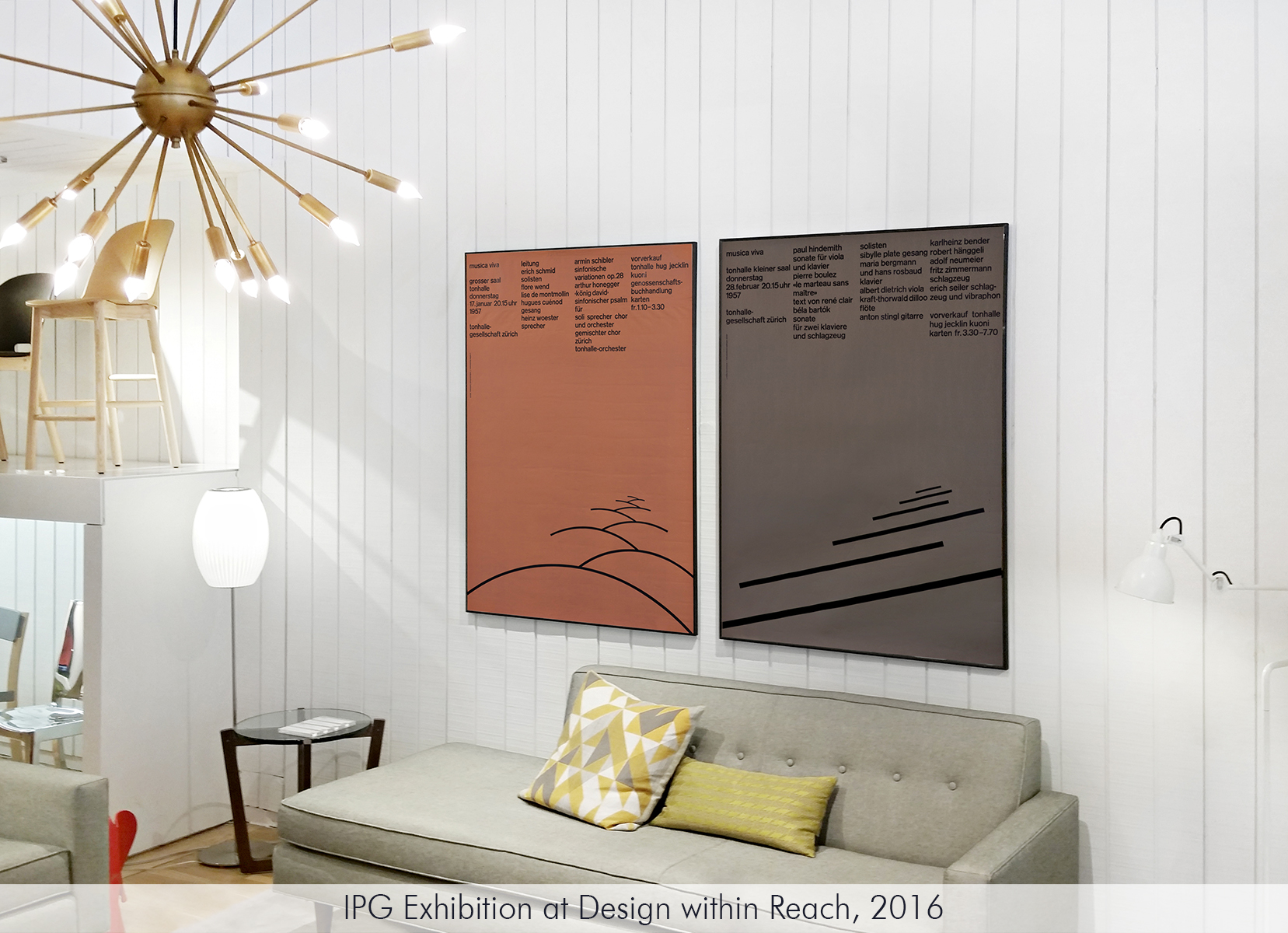 IPG poster exhibition at Design within Reach 2016